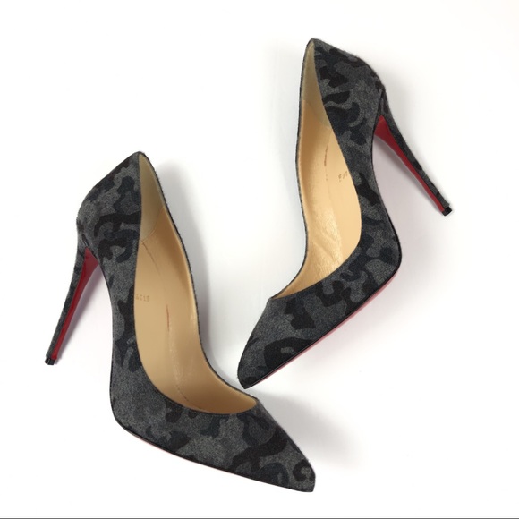 Christian Louboutin Shoes - Christian Louboutin Camo Print Pigalle Pump Sz 42